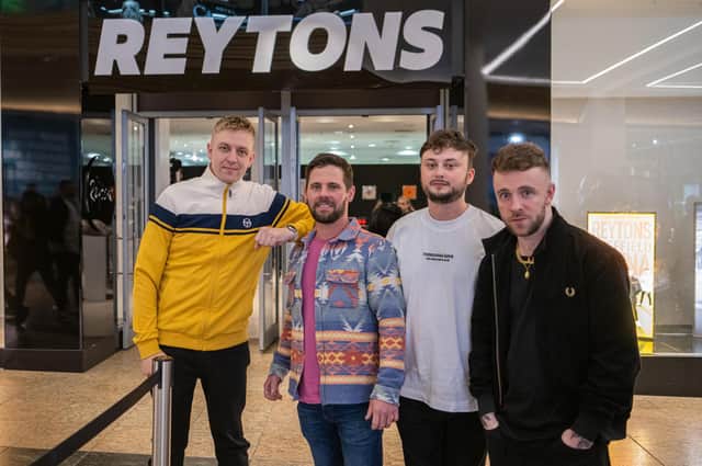 The Reytons' lead singer Jonny Yerrell shared a first person video of the band's performance at a festival this weekend. Picture: Scott Antcliffe