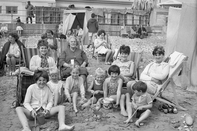 Sometimes, the best memories come from a relaxing day with the family, just like this seaside scene from August 1967.