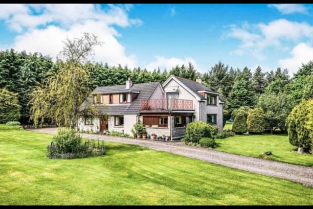 This property is found in a very secluded, rural setting and offers spacious family living within an easy commute of Inverness city, if working from home is not to your liking. This property‘s extensive garden grounds, with mature shrubbery and trees makes it ideal for nature lovers. 

420,000 GBP