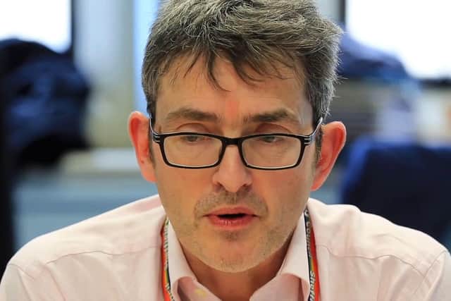 Sheffield's director of public health, Greg Fell,