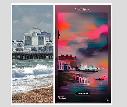 Here's how Southsea has been transformed by WOBO Dream AI