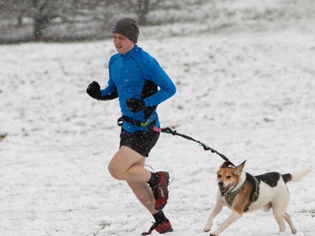 The gyms may be closed but you can still exercise at home and in your local area. Going for a run, and getting some exercise, is not only good for your physical wellbeing but it can also help to improve your mental health too. Picture: SWNS