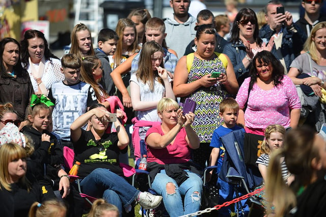The crowds at the opening of the 2015 Headland Carnival. Are you pictured?