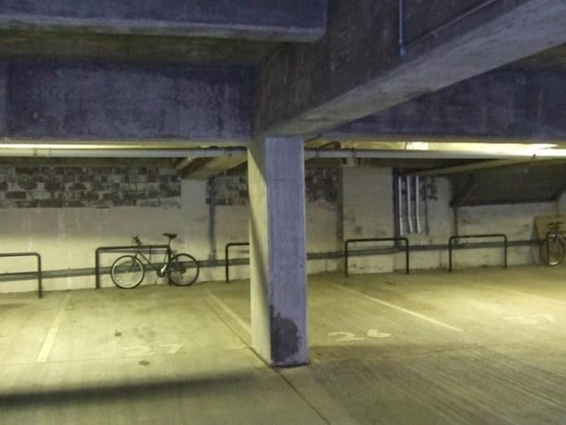 Rarely available; allocated, secure and underground covered parking space in the Tollcross area. Remote controlled secure gated entry - Fixed price £140 per month.