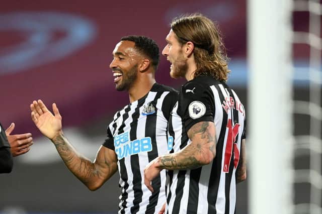 Newcastle United beat West Ham United 2-0 on the opening day of last season. (Photo by MICHAEL REGAN/POOL/AFP via Getty Images)