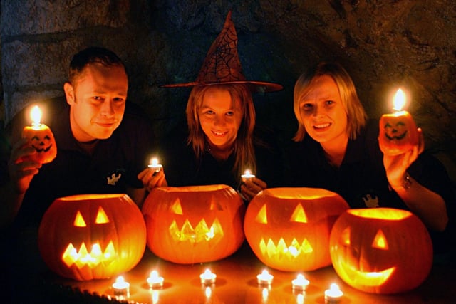 Ghost hunters at Marsden Grotto on Halloween 15 years ago. But are you among them?