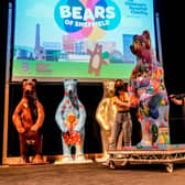 The Bears of Sheffield prepare to be auctioned off at The Crucible in aid of The Children's Hospital Charity