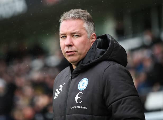 Darren Ferguson has rsigned as manager of Peterborough United the club have confirmed. Picture: Isaac Parkin/PA Wire.