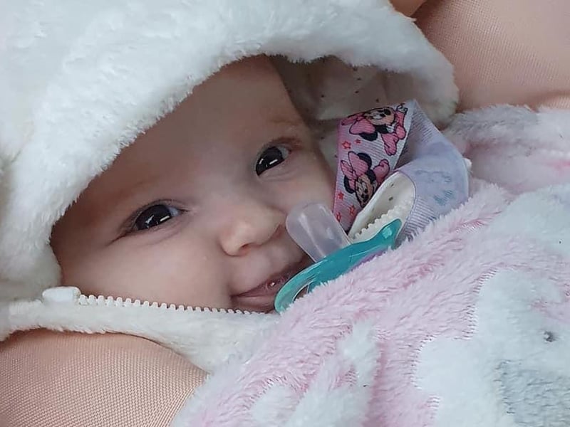 Shannon Louise Clark, said: "Maddie Rose Inman born 28/11/2020 at kingsmill."