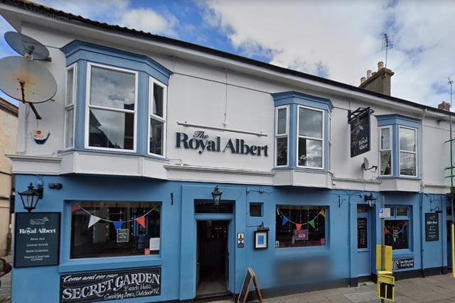 The Royal Albert pub received a 4 rating on October 19, 2021, according to the Food Standards Agency's website.