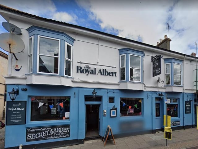 The Royal Albert pub received a 4 rating on October 19, 2021, according to the Food Standards Agency's website.