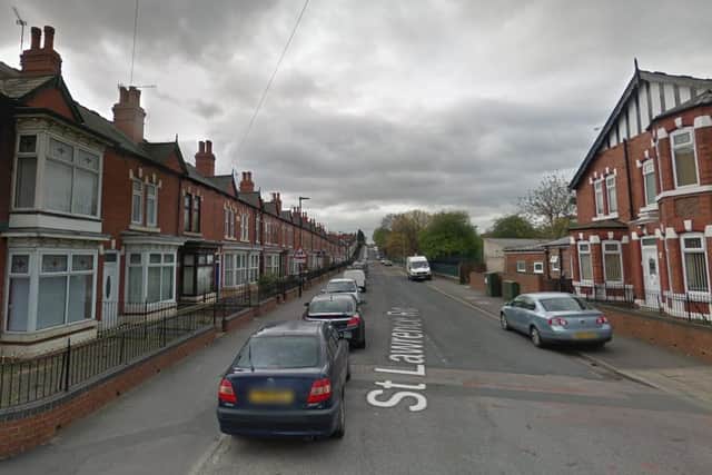 A man was stabbed in St Lawrence Road, Tinsley, Sheffield