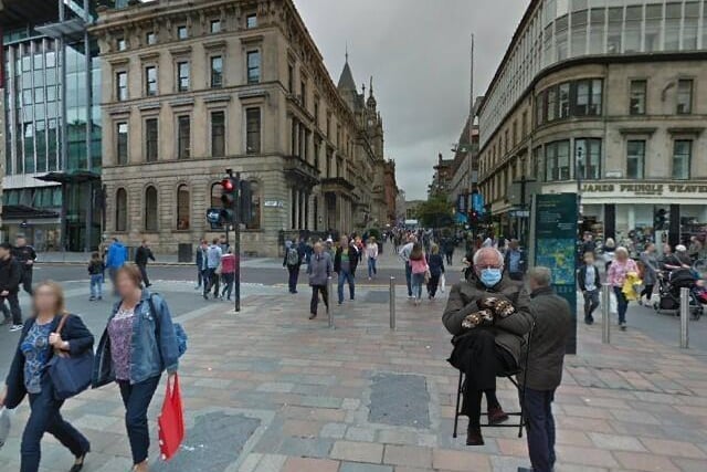 One of Scotland's most notorious shopping streets- where could Bernie be?