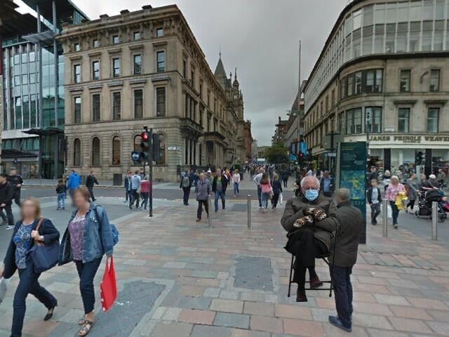 One of Scotland's most notorious shopping streets- where could Bernie be?