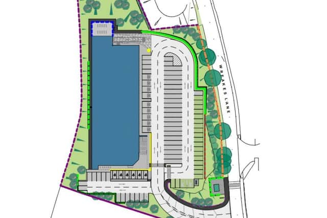 The new Lidl foodstore has been given a provisional go-ahead pending a further discussion about funding for either a puffin or pelican pedestrian crossing near the site.