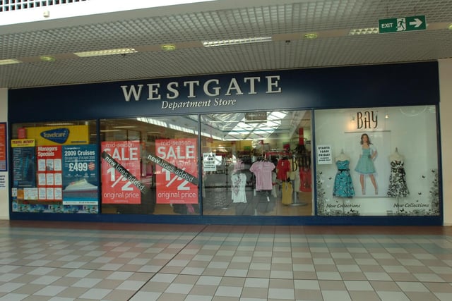 A scene from 2008 showing the Westgate store in Middleton Grange Shopping Centre. Did you work there?