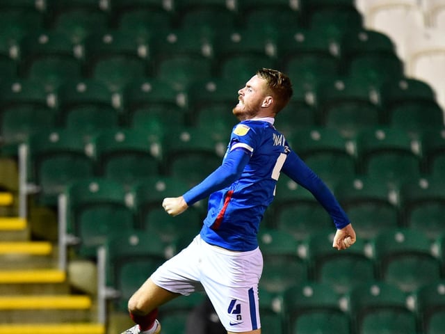 Tom Naylor was named Neil Allen's man of the match at Plymouth