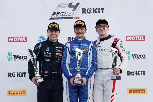 Rookit Rookies Rookie Rowan ends ROKiT British F4 Season on a high at brilliant Brands ...
