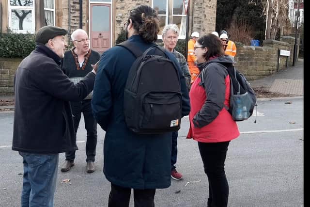 Angry residents berated Sheffield Council officials as controversial barriers were put in place as part of a controversial ‘active travel’ scheme on Springvale Road, Crookes