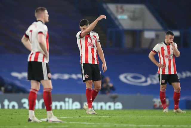 Sheffield United were beaten 4-1 by Chelsea at Stamford Bridge this evening. (Photo by Peter Cziborra - Pool/Getty Images)
