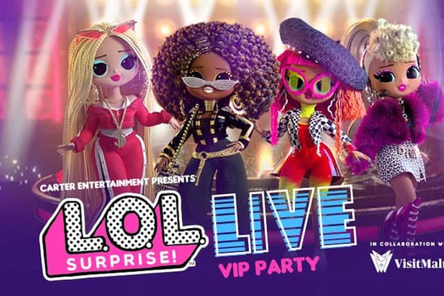 L.O.L. Surprise LIVE! coming to Leeds First Direct Arena onFebruary 19, at 12 noon and 3.30pm.