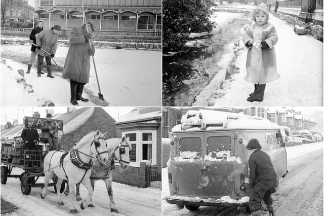 Snow scenes to bring back memories. How many do you remember?