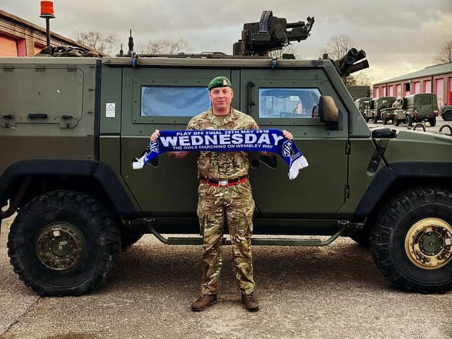 Sheffield Wednesday fan Adam Thompson is hoping to start a new supporter group for those in the armed forces.