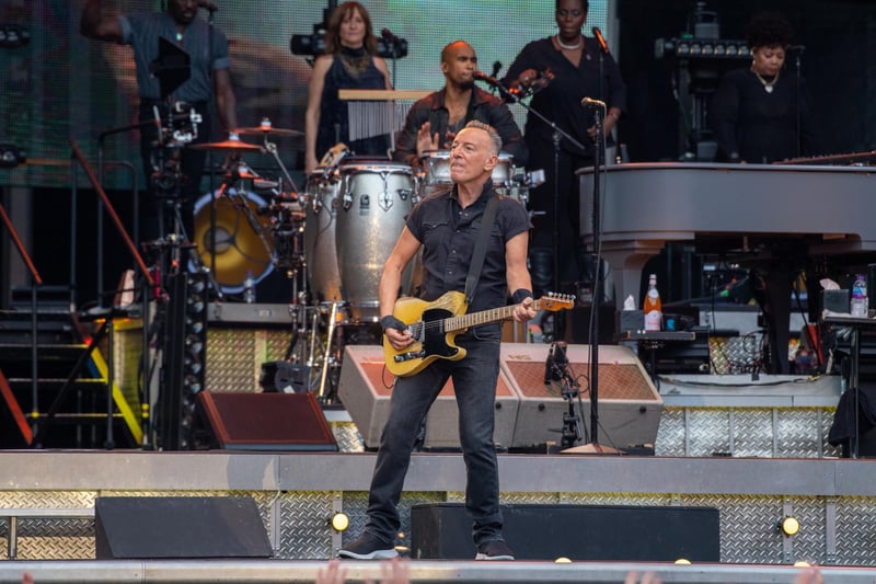 Legendary musician Bruce Springsteen and The E Street Band performed at Villa Park, Birmingham, on Friday, June 16, 2023. The ‘I’m on Fire’ singer, who is one of the world’s best-selling music artists, made his return to Villa Park for the first time in 35 years after he played at the venue in June 1988.(Photo by David Jackson.)