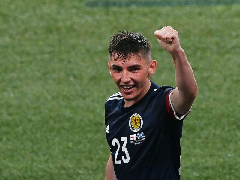 Norwich City, Newcastle United and Southampton have all been linked with a loan move for Chelsea starlet Billy Gilmour. He was named man of the match in Scotland's goalless draw with England at Wembley last Friday night. (Daily Mail)
(Photo by FACUNDO ARRIZABALAGA/POOL/AFP via Getty Images)