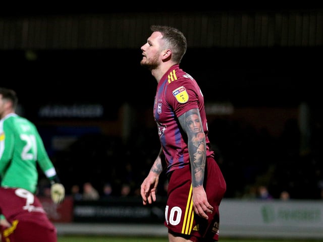 The Ipswich Town striker may be available this winter after only playing twice in League One this term. Norwood has a certain pedigree in the EFL after scoring 49 goals across the past three seasons. (Photo by James Chance/Getty Images)