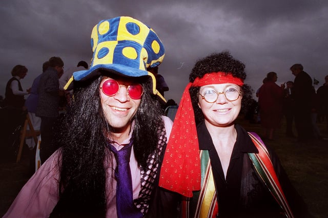 1970's Glam Rock fans from Doncaster enjoyed their night out at Clumber Park  in 1998