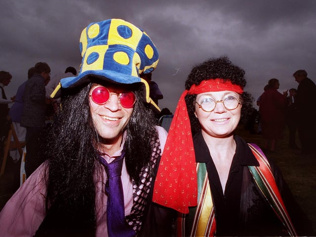 1970's Glam Rock fans from Doncaster enjoyed their night out at Clumber Park  in 1998