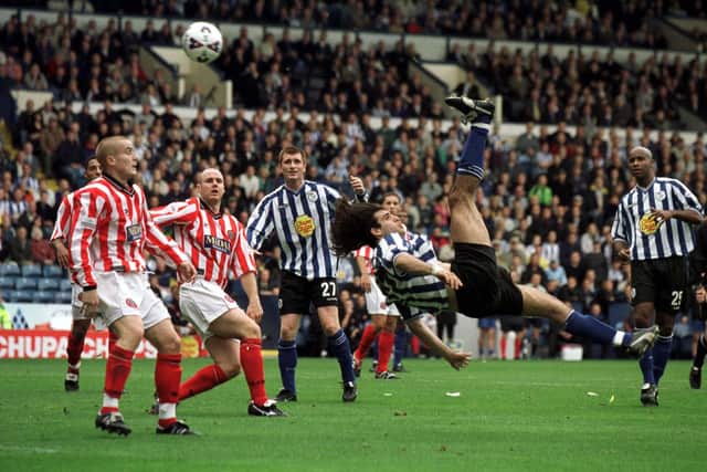 Michele Di Piedi scored one of the great Sheffield Wednesday goals in a 2001 League Cup win over Sunderland.