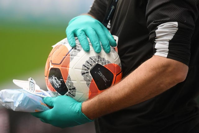 Every time a ball leaves the field of play and isn't immediately returned, it gives staff the chance to sanitize it.