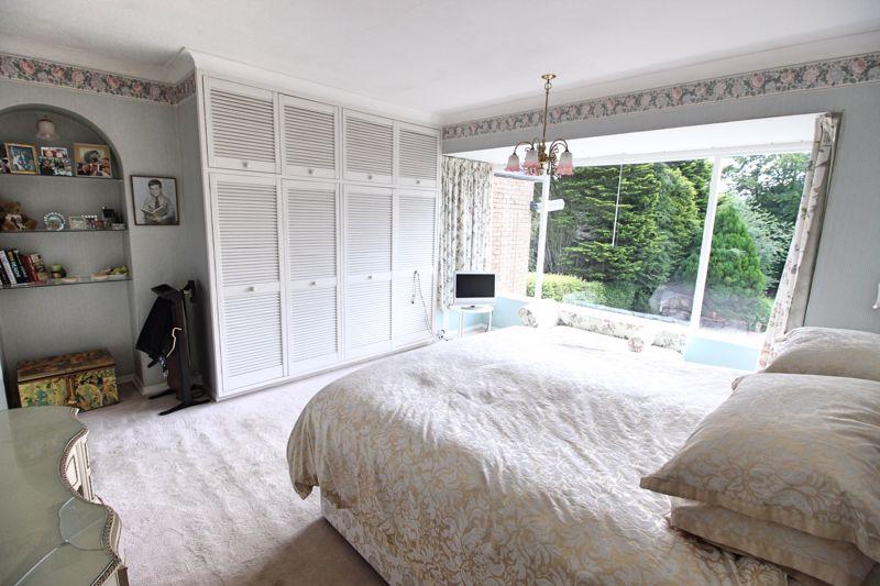 Spacious double bedroom.