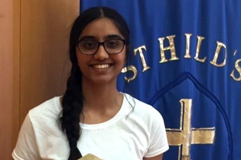 Jessica Prasad achieved 9 grade 9s and a grade 8 and will attending Durham Sixth Form to do A levels.
