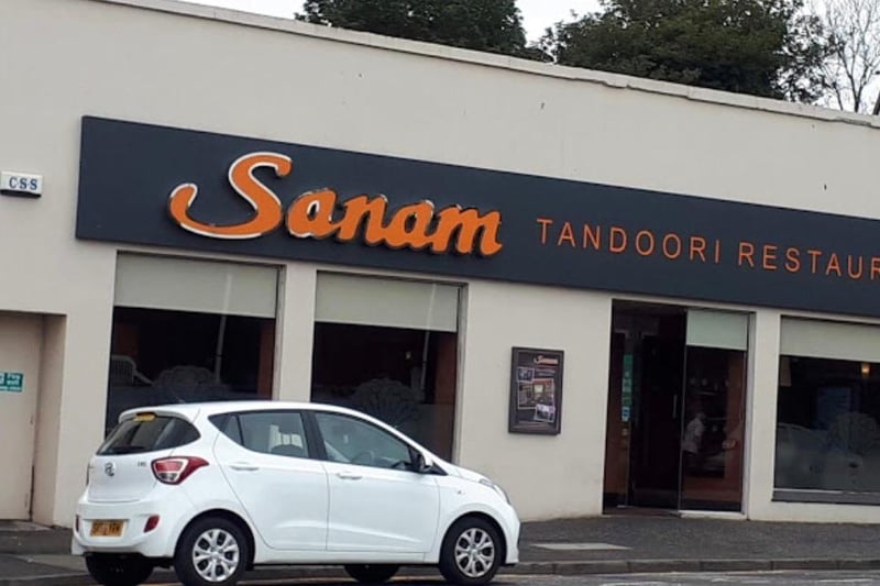 Arlene Crawford is looking forward to a curry at the tandoori eatery on Falkirk's Callendar Road.