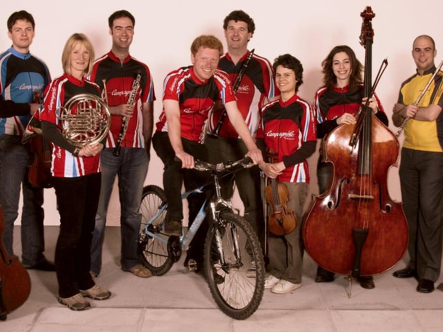 City-based chamber music group Ensemble 360 preparing for the Tour De France festival in Sheffield