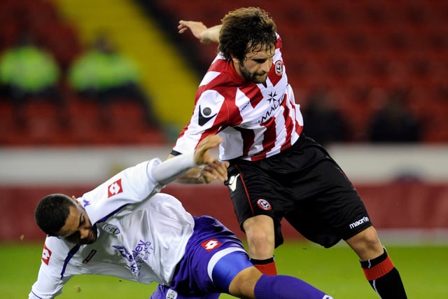 Joined the Blades on loan from Estudiantes, but boss Gary Speed said publicly that he wasn’t ready for English football. Made 14 appearances for the Blades in all, but couldn’t prevent them being relegated to League One