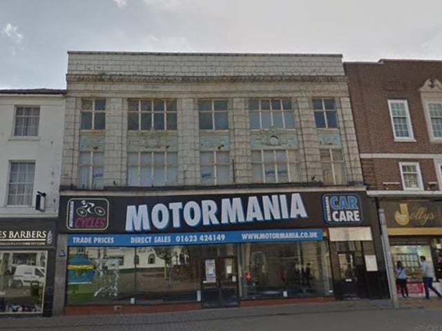 The former Motormania comes with 3,854 sq ft of space. Marketed by New West, 0115 798 0485.