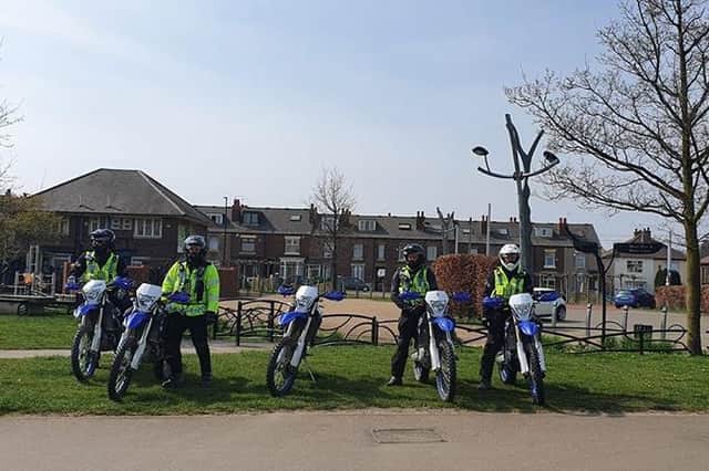 South Yorkshire Police's off-road bike team is achieving results