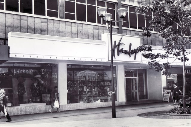 Hamley's Toy Shop on The Moor in July 1987