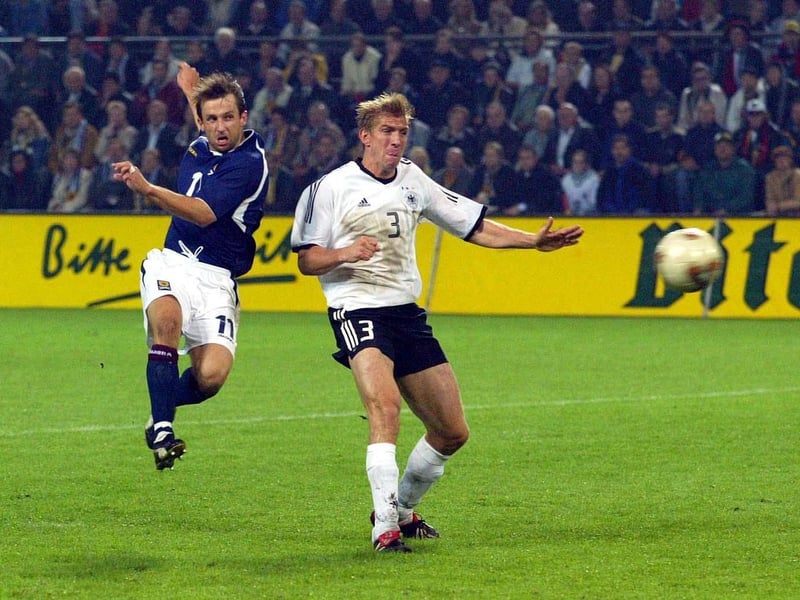 Scotland were very close to pulling off a famous away result in this match. Christian Dailly's infamous sweary outburst at the end of the game alleged that the opponents had cheated their way to victory.