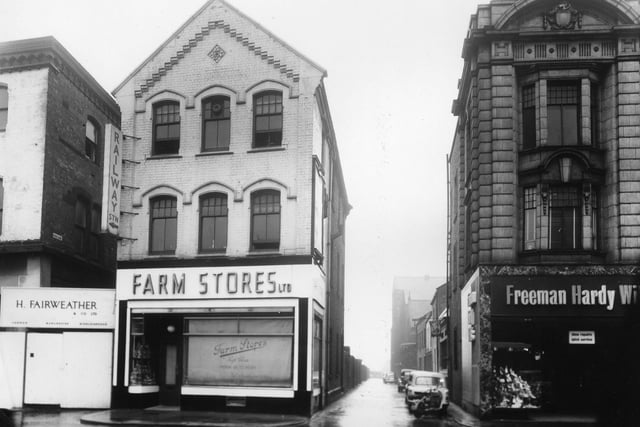 A view of The Farm Shop in High Street West in June 1967. Photo: Bill Hawkins.