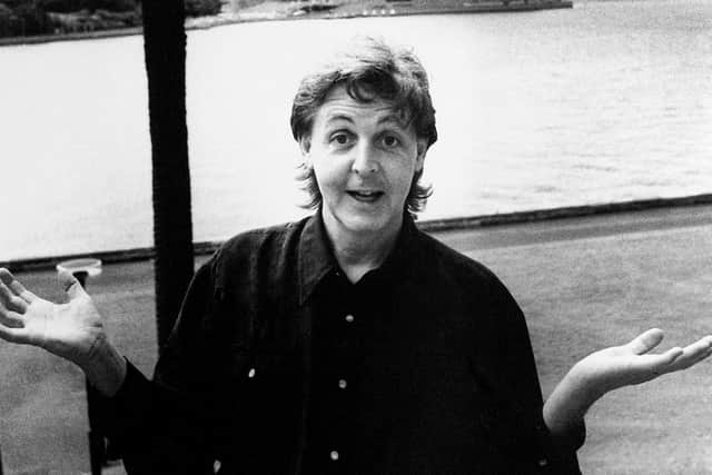 Tony Mott travelled across the globe in his career. Pictured is Beatles legend Paul McCartney in Sydney. Photo credit: Tony Mott
