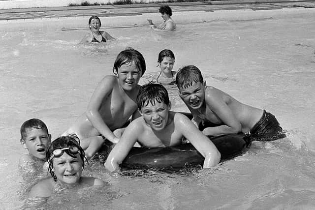 Clipstone Lido was popular with families until it closed in 1984