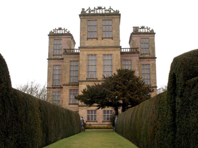 This Elizabethan country house was digitally altered and used as Malfoy Manor in the famous Harry Potter films. It was also used in the 10-part BBC series Mistress of Hardwick, broadcast in 1972. The series followed the hall's creator Bess of Hardwick.