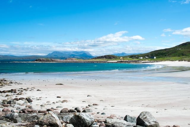Mellon Udrigle offers superb views of Suilven and Stac Pollaidh mountains and the Isle of Lewis can even be seen on a clear day. The small seaside hamlet leads down to the sea and white sands (Photo: Shutterstock)