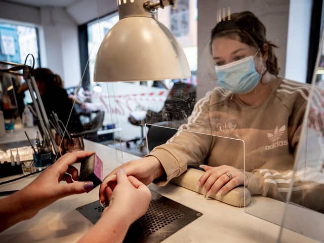 Salons to reopen today: Liam McBurney/PA Wire