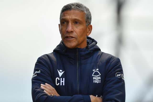 Chris Hughton has selection difficulties to contend with ahead of Nottingham Forest's clash with Sheffield Wednesday.